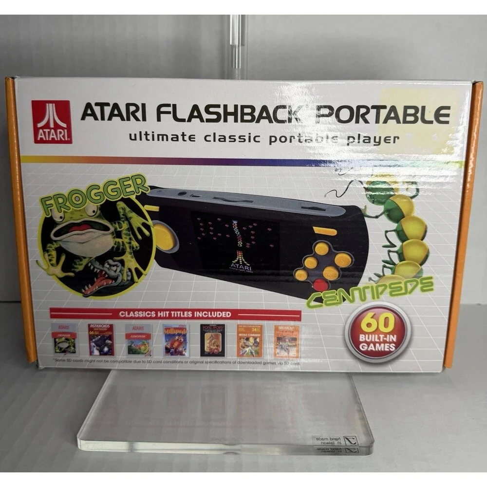 Atari Flashback Portable 60 Built-In Games Atgames Frogger Centipede